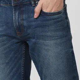 Peter England Casuals Men Skinny Fit Light Fade Jeans image 5