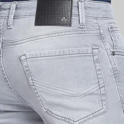 Arrow Sport Men Slim Fit Low Distress Heavy Fade Stretchable Jeans image 5