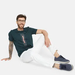 Octave Men Clean Look Cropped No Fade Jeans image 4