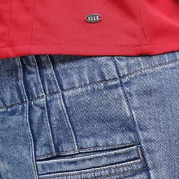 ELLE Women Bootcut Light Fade Stretchable Jeans image 3