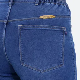 FCK-3 Women Hottie Mon Fit Clean Look No Fade Medium Shade High-Rise Stretchable Jeans image 5