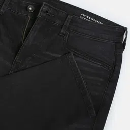 Flying Machine Mid Rise Slash Slim Tapered Stretchable Jeans image 5