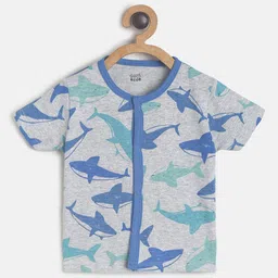 MINI KLUB Infants Boys Pack Of 3 Pure Cotton Printed Jhablas image 5