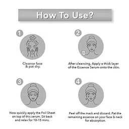 O3+ Power Foil D-Tan Face sheet mask for Skin Brightening Face Mask For Glowing Skin,Tan Removal, Oil Control, Acne & Fairness, For Women & Men 20 ml image 4