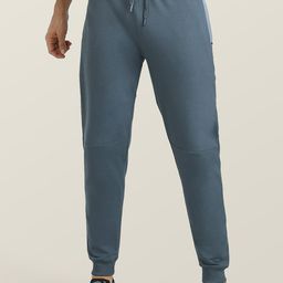 XYXX Men Plus Size Mid Rise Antimicrobial Joggers-picture-1