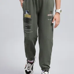 Monte Carlo Boys Printed Regular Fit Joggers-picture-25