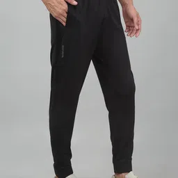 Cantabil Men Stretchable Mid Rise Activewear Track Pant image 4