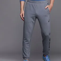 ASICS Men Graphic Print Mid Rise Joggers image 3