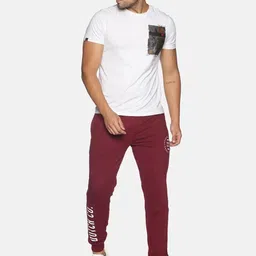 THE HOLLANDER Men Cotton Mid-Rise Joggers image 2