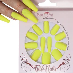 BEROMT Salon Finish Premium Matte Press-On False Nail Tips Kit - Shade 532-image-43