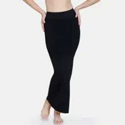 Zivame Seamless All Day Mermaid Saree Shapewear - - Black-picture-27