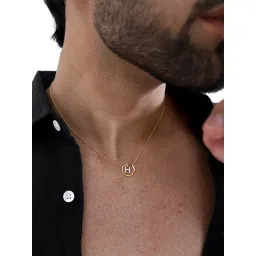 House of Seven Initial H Letter Necklace (Set of 2) image 1