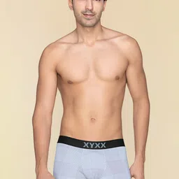 XYXX Checked Mid Rise Trunk XYTRNK185 image 3