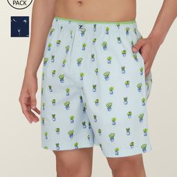 XYXX Men Pack Of 2 Printed Pure Cotton Anti-Bacterial Boxers XYBOX2PCKN214-picture-41