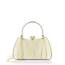 Lavie Womens Gold Star Framed Clutch with Detachable Strap (S) image 2