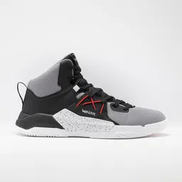 TARMAK By Decathlon Unisex Black Textile Basketball Non-Marking Shoes image 5