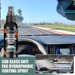 VISIONEX Car Glass Anti Fog Hydrophobic Coating Spray |Rainproof, Streak-Free Automotive Cleaner | Multipurpose Windshield Cleaning Liquid 2 image 4