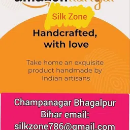 kahkashan naz boutique Pure Muga Cotton Unstiched Fabric Muiltpurpose Like A Blouse Shirt Kurta Dhoti Lungi Etc image 5