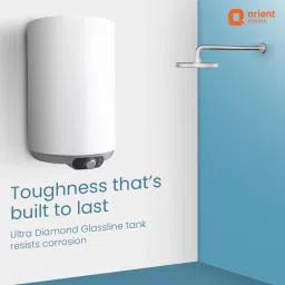 Orient Aquanova 25 Litre 5 Star Vertical Storage Geyser with Whirlflow Technology (White) image 5