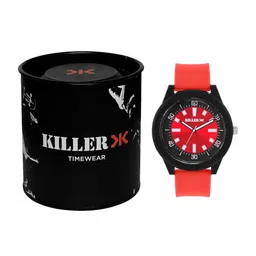 Killer Men Brass Dial & Straps Analogue Watch KLMO50C image 4