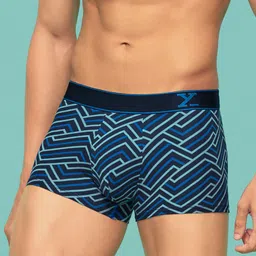XYXX Pack Of 2 Printed Breathable Cotton Trunks XYTRNK2PCKN753 image 4