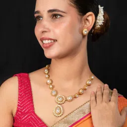 Niscka Gold Plated Jewellery Set-picture-10