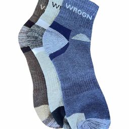 WROGN Men Pack Of 3 Patterned Ankle-Length Socks-picture-40