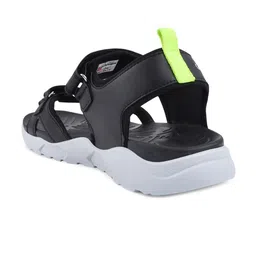 Campus Men Black Solid Sports Sandals image 3