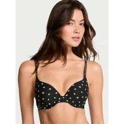 victoria's secret intimates Victoria's Secret Women Black Push-Up Perfect Shape Cotton Bra image 1