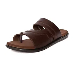 health fit Men's PU Diabetic & Orthopedic Slipper Flip Flop image 4