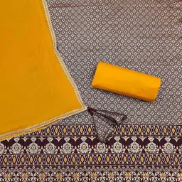 KALINI Unstitched Dress Material image 5