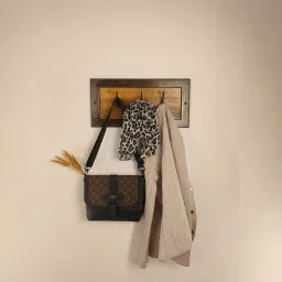 symplify Lester Wooden Wall Coat Hanger Cum Key Holders image 2