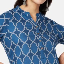 RANGMANCH BY PANTALOONS Ethnic Motifs Printed Kurta image 2