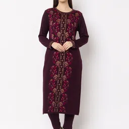 KEIKO Ethnic Motifs Printed Straight Kurta image 1