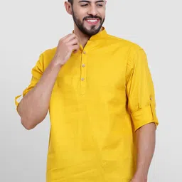 TrendiVastra Men Thread Work Kurta image 1