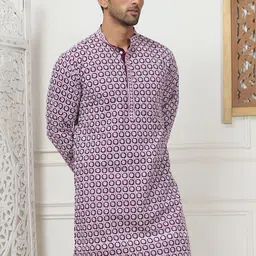 Jompers Men Ethnic Motifs Printed Kurta-picture-29