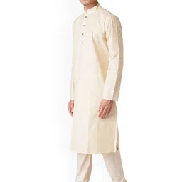 ZOIS Men Thread Work Kurta image 3