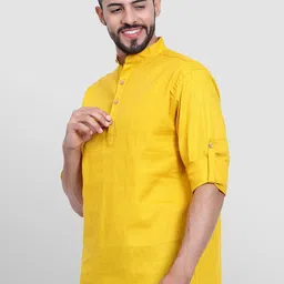 TrendiVastra Men Thread Work Kurta image 3
