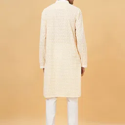 indus route by Pantaloons Men Geometric Kurta image 4
