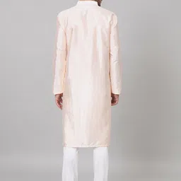 HILO DESIGN Floral Embroidered Straight Kurta image 3