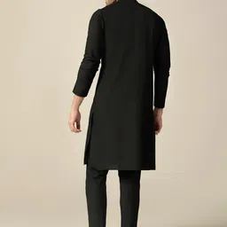 KISAH Yoke Design Straight Kurta image 4