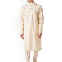 ZOIS Men Thread Work Kurta image 5