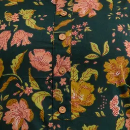 FERANOID Floral Printed Pure Cotton Kurti image 2