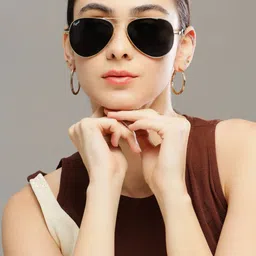 RESIST EYEWEAR Unisex Aviator Sunglasses with UV Protected Lens ANDREW GF image 5