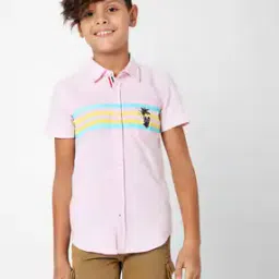gas Bruno Band IN Striped Cotton Shirt-picture-24