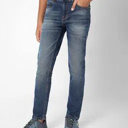 gas Washed Mid-Rise Jeans-picture-42