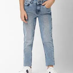 gas Washed Mid-Rise Jeans-picture-27