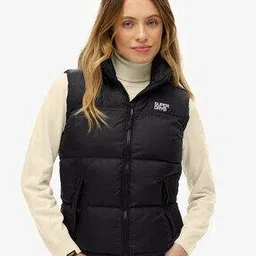 superdry Women Padded Puffer Gilet Jacket-picture-42