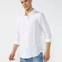 superdry Vacation Long-Sleeve Linen Shirt-picture-15