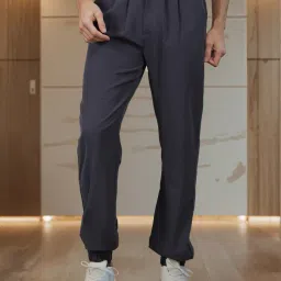 Shein Full Length Semi-Elasticated Waist Pleated Joggers image 2